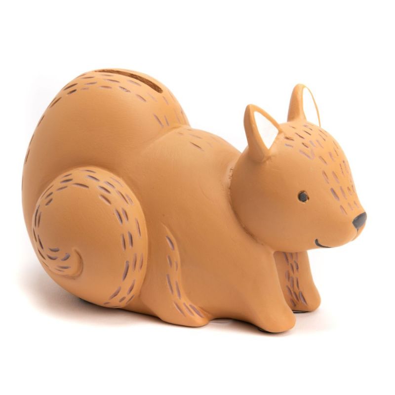 Tirelire écureuil (15 cm) Amadeus Les Petits