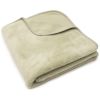 Couverture Basic Sherpa-Jersey Soft Matcha (100 x 150 cm) Jollein Produit 1