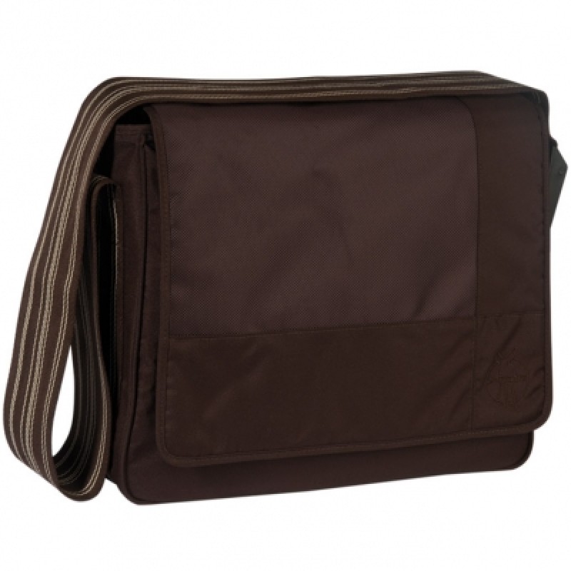 Sac à langer mallette marron Lässig