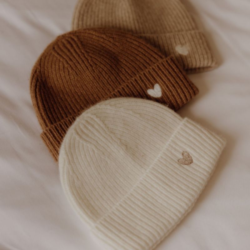 Bonnet en laine Ecru (1-3 ans) Atelier Wagram Produit 5