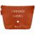 Variation Terracotta du produit Trousse de toilette terracotta (personnalisable) de la marque Les Griottes