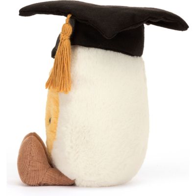 Peluche Amuseable Oeuf dur Diplomé (14 cm)