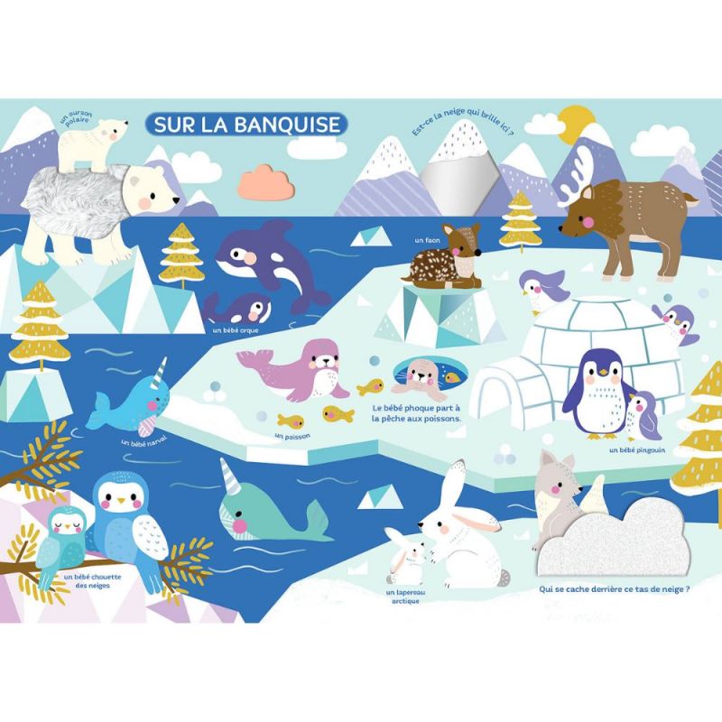 Mon très grand livre d'éveil Les bébés animaux - Reconditionné Auzou Editions Produit 3