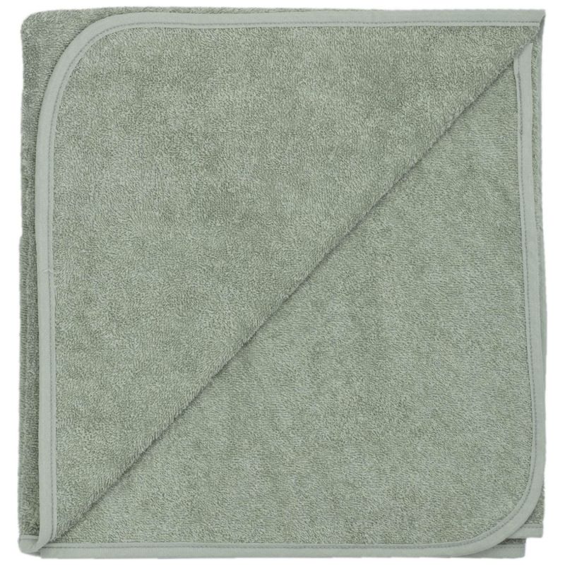 Serviette de toilette en éponge Vert (70 x 140 cm) Trois Kilos Sept Produit 1