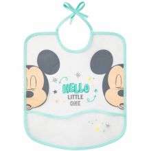 Bavoir à poche Hello Little One Mickey et Minnie  par Babycalin