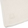 Couverture en tricot Basic Knit Ivory (100 x 150 cm)  par Jollein