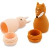 Jouets de bain aspergeur Mrs. Rabbit & Mr. Fox (2 pièces)  par Trixie