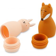 Jouets de bain aspergeur Mrs. Rabbit & Mr. Fox (2 pièces)