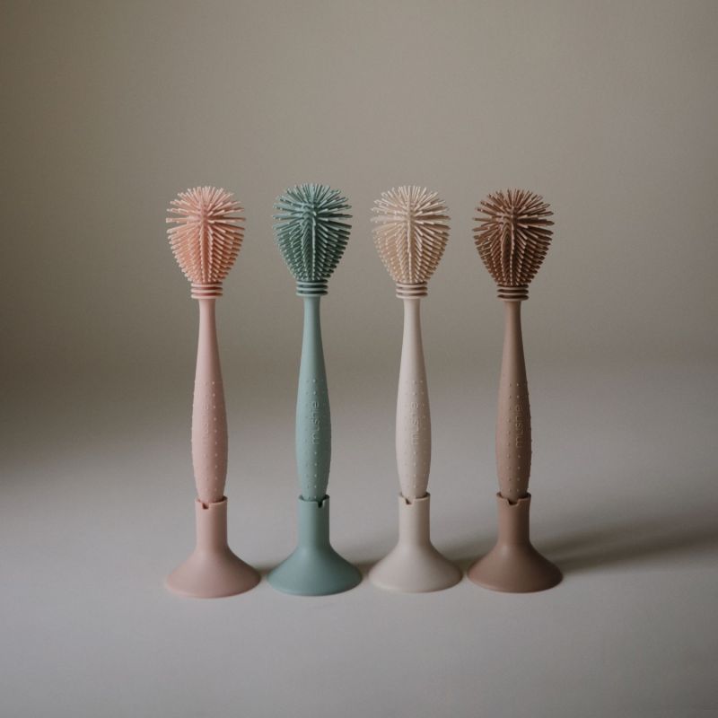 Goupillon en silicone Blush - Reconditionné Mushie Produit 6