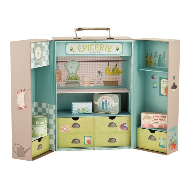 Valise épicerie Moulin Roty