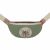 Variation Vert d'eau, vert, écru du produit Sac banane enfant Tchikis 3 Mme Faon (personnalisable) de la marque L'oiseau bateau