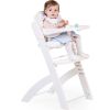 Chaise haute bébé évolutive Evosit blanche  par Childhome