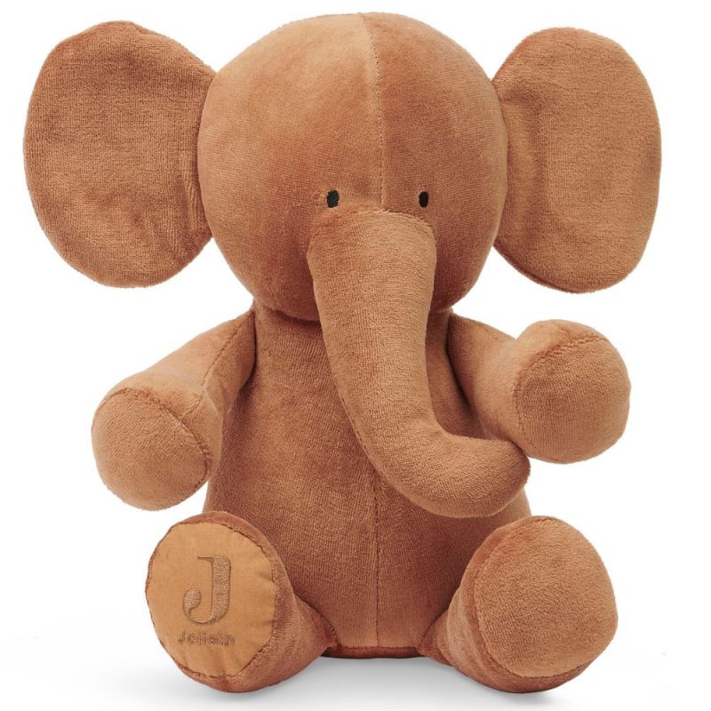 Peluche Éléphant caramel (37 cm) Jollein