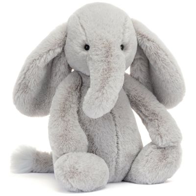 Peluche Bashful Luxe Thuddeus l'éléphant (31 cm) Jellycat
