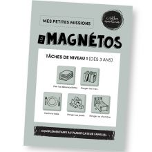Magnets Tâches de niveau 1 (dès 3 ans) - Les Magnétos  par Les belles combines