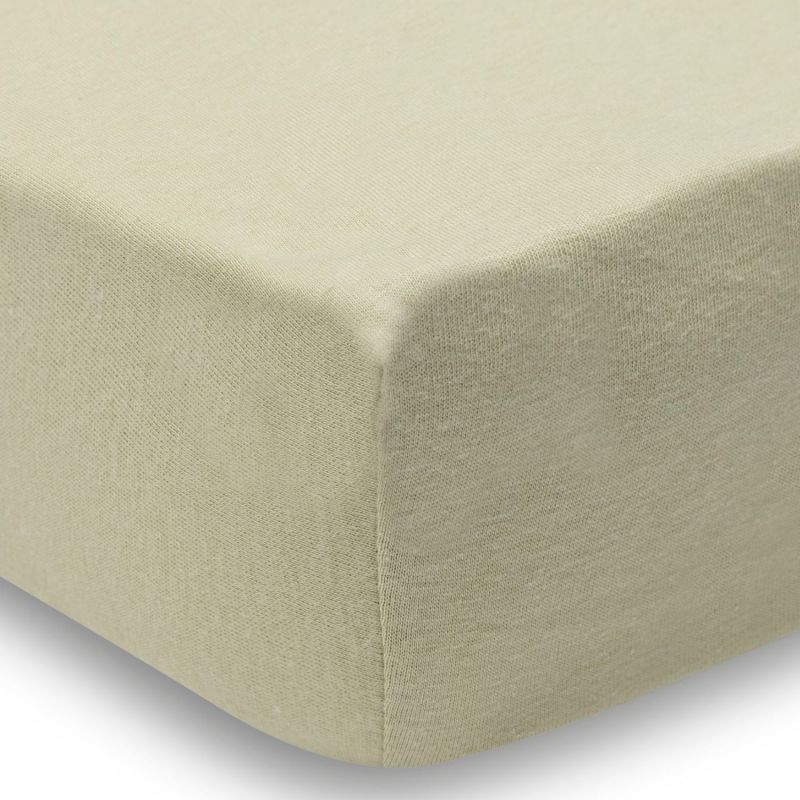 Drap housse en jersey Soft Matcha (40 x 80 cm) Jollein Produit 2