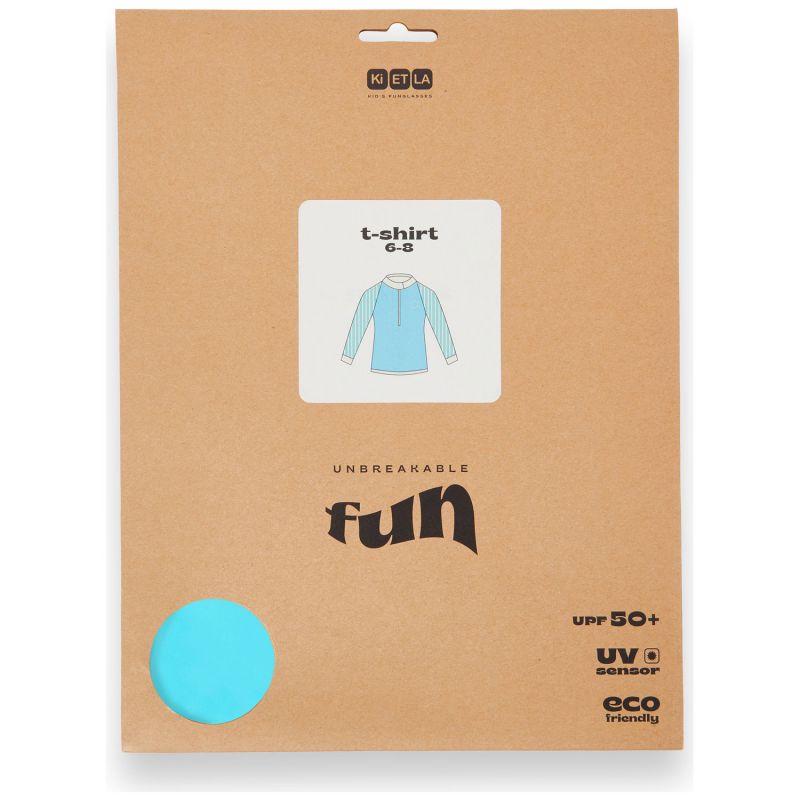 Tee-shirt anti-UV Bleu Rayures (4-6 ans) KI et LA Packaging 8