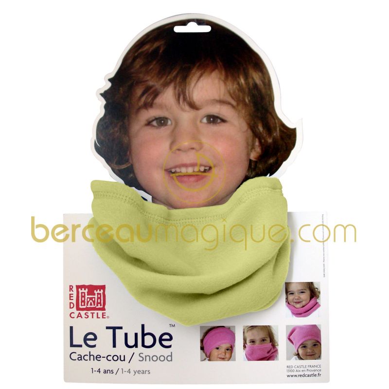 Cache-cou Tube polaire anis Red Castle