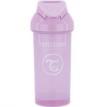 Gourde à paille violet pastel (360 ml)  par Twistshake