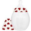 Biberon anti-colique en silicone Full of Love rouge (330ml) Elhée Produit 1