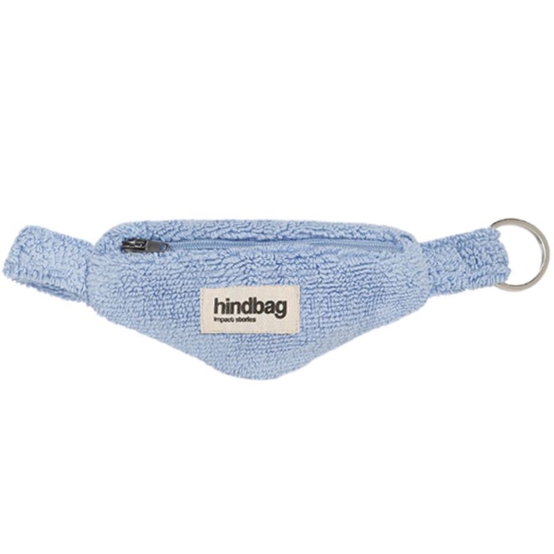 Porte-clés Côme en éponge Bleu Hindbag Produit 1