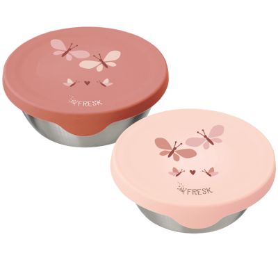 Set de 2 boîtes à goûter Butterfly