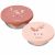 Variation Rose du produit Set de 2 boîtes à goûter Butterfly de la marque Fresk