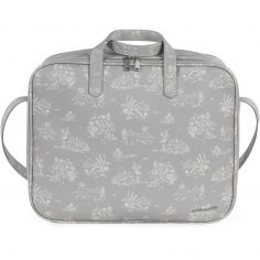 Valise de maternité Toile de Jouy Forest - Pasito a pasito