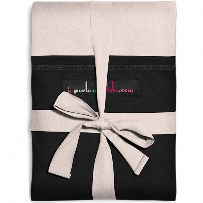 Echarpe de portage L'Originale écru poche noire Love Radius