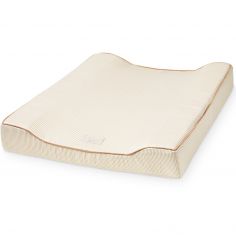 Matelas à langer Classic Stripes Camel (63 x 49 cm) - Cam Cam Copenhagen
