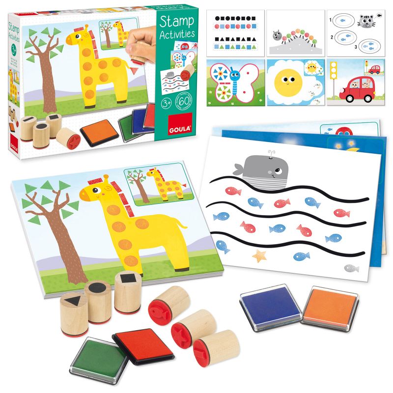 Jeu de tampon Stamp activities Goula