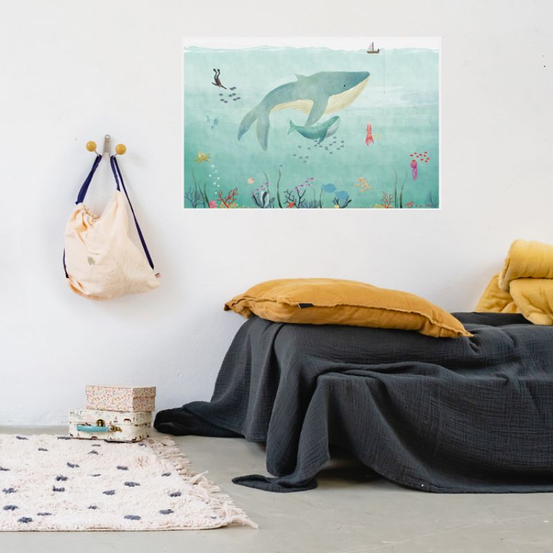 Affiche Océan (60 x 40 cm) Mimi'lou Ambiance 1