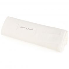 Lot de 2 langes Cherry Rayé (70 x 70 cm)