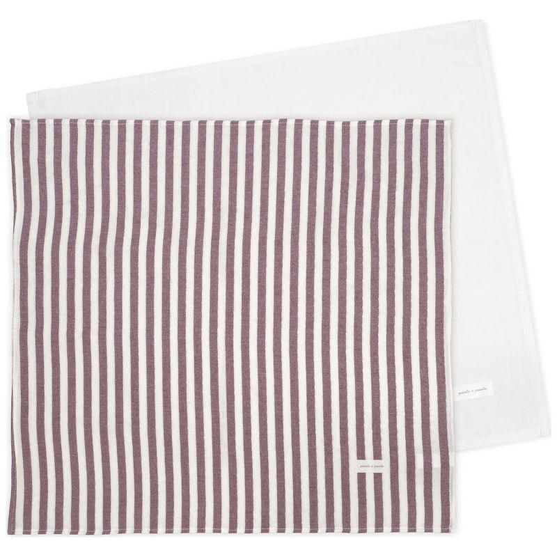 Lot de 2 langes Cherry Rayé (70x70 cm) Pasito a pasito Produit 3