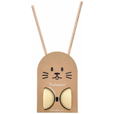 Diabolo beige pailleté Ratatam