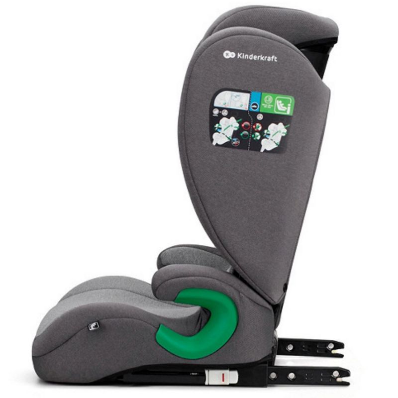 Siège auto Junior Fix 2 Plus i-Size Grey (groupe 2-3) Kinderkraft Produit 6