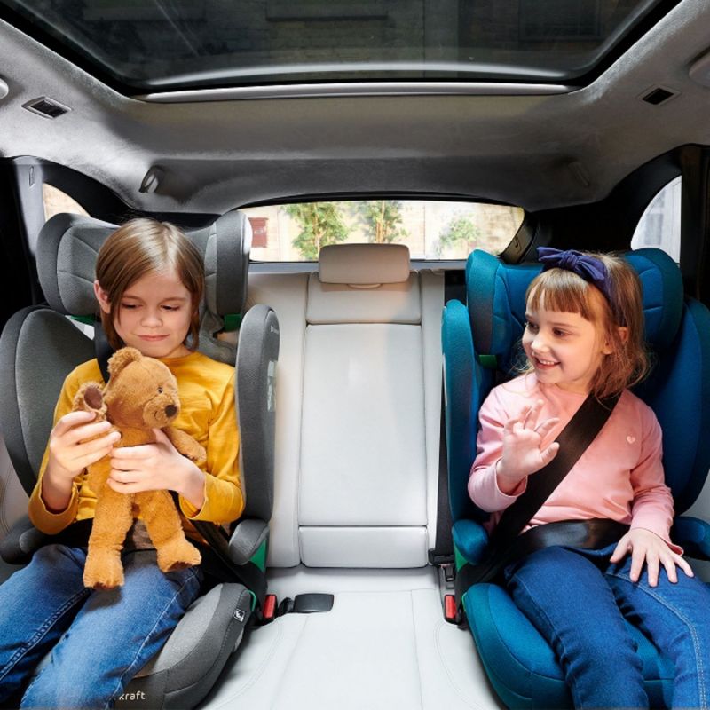 Siège auto Junior Fix 2 Plus i-Size Grey (groupe 2-3) Kinderkraft Ambiance 8