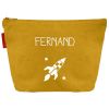 Trousse de toilette Moutarde (personnalisable) Les Griottes Produit 1
