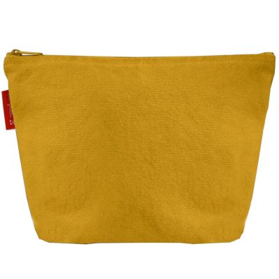 Trousse de toilette Moutarde (personnalisable)