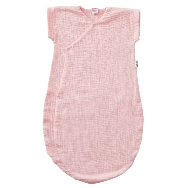 Gigoteuse été double gaze rose TOG 1,6 (90 cm) BB & Co
