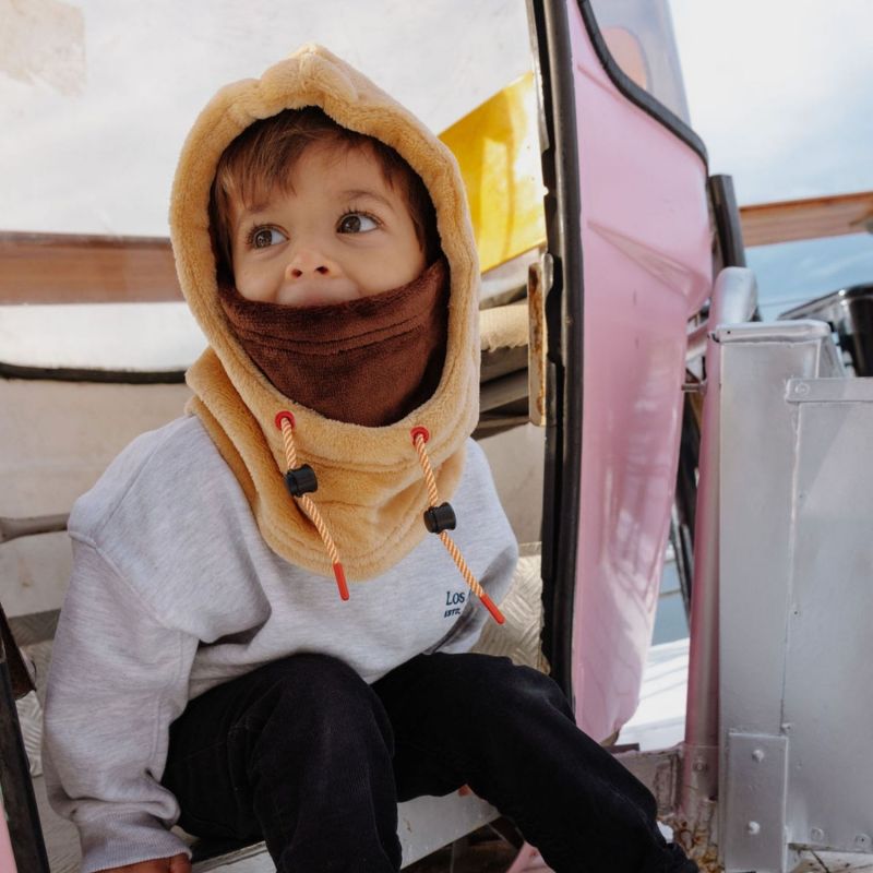 Cagoule polaire Warmy Tiramisu (6 ans et +) Hello Hossy Ambiance 4
