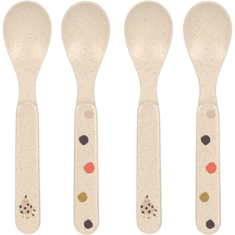 Lot de 4 cuillères Little Mateys Lässig