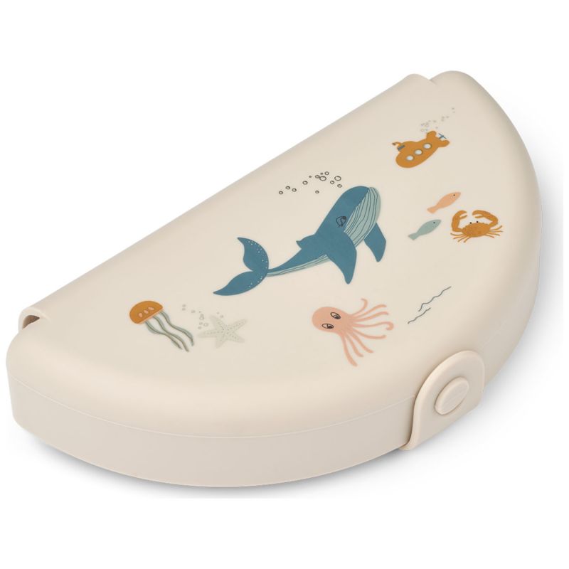 Boîte à goûter pliable Eugene Sea Creature Liewood Produit 1