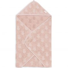 Cape de bain Miffy Jacquard Wild Rose (75 x 75 cm) - Jollein