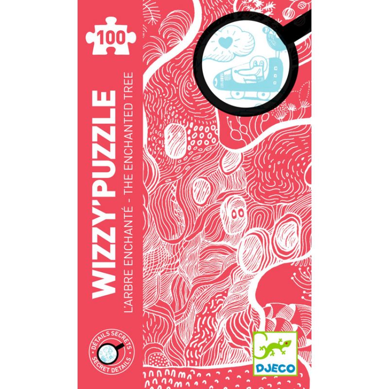 Puzzle à secrets Wizzy L'arbre magique (100 pièces) Djeco