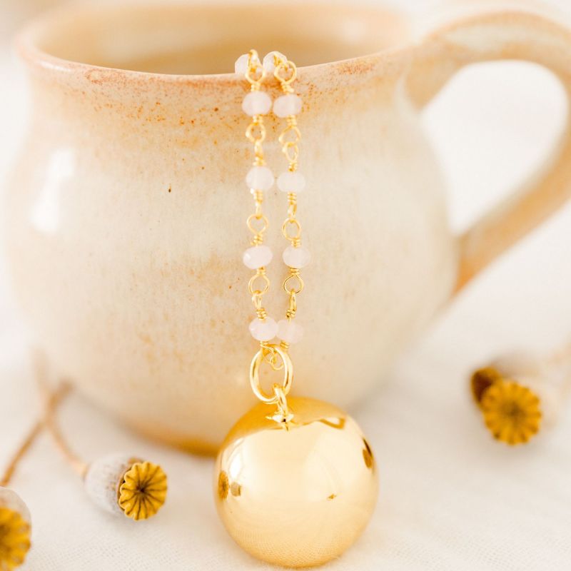 Bola de grossesse Amour quartz Rose Pleine Lune Produit 1