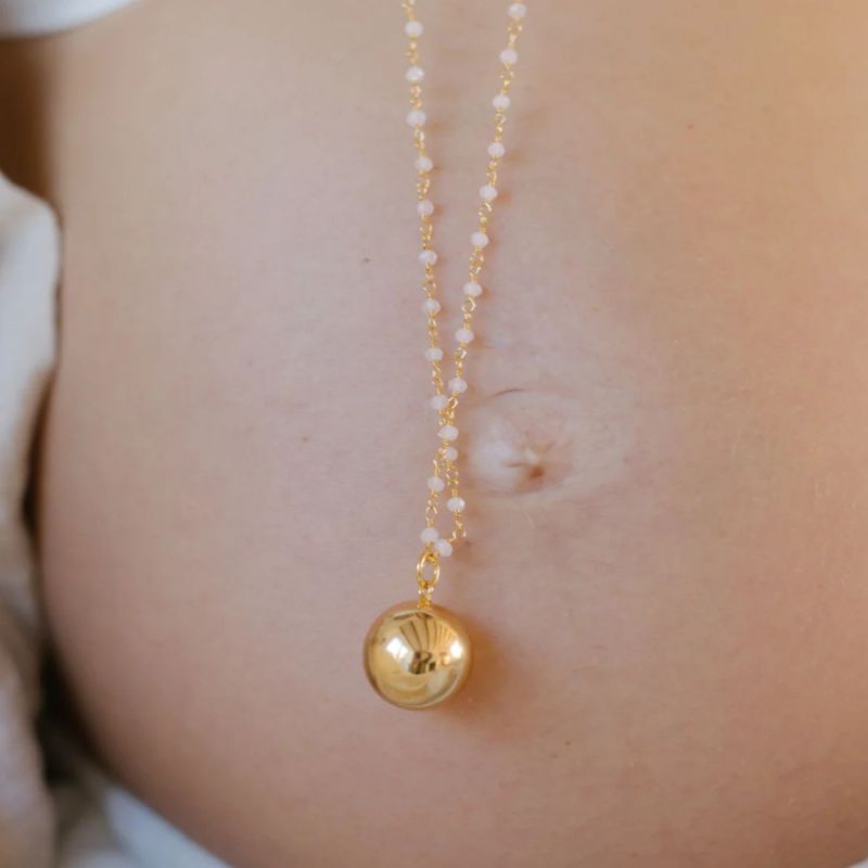 Bola de grossesse Amour quartz Rose Pleine Lune Ambiance 4