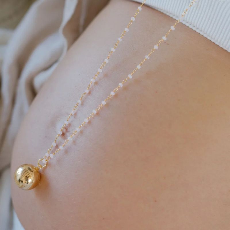 Bola de grossesse Amour quartz Rose Pleine Lune Ambiance 5