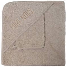 Set de bain Mini nous Sable (70 x 70 cm) - Trois Kilos Sept