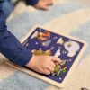 Puzzle sensoriel en bois Little Adventurers Filibabba Ambiance 2